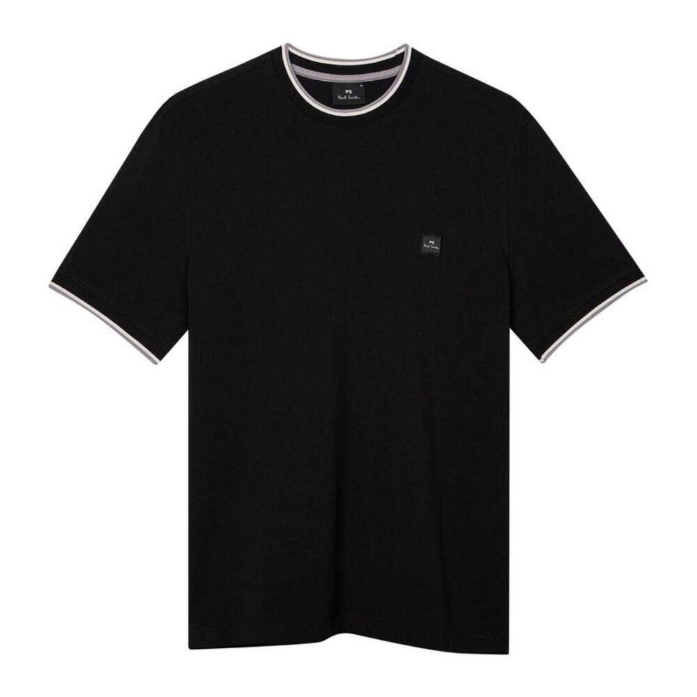 Paul Smith Mens Patch Logo T-Shirt / Black